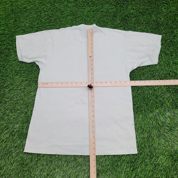 Vintage 80s University-of California Shirt Medium 19x27 Blue - Picture 3 of 16